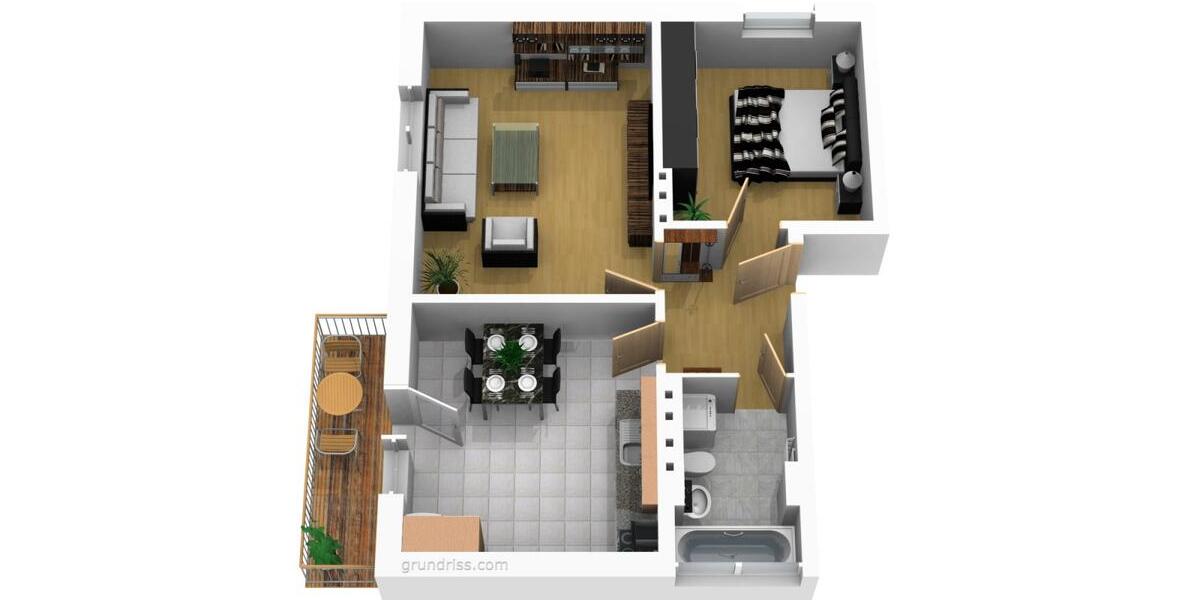 Etagenwohnung Magdeburg Leipziger Straße - 2 Zimmer, 58 m&sup2;, 435&euro; | Angebot:26331678