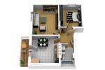 Etagenwohnung Magdeburg Leipziger Straße - 2 Zimmer, 58 m&sup2;, 435&euro; | Angebot:26331678