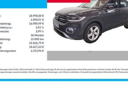 VW T-Cross 51.461 km 18.990 € Wanzleben-Börde OT Hohendodeleben 39164