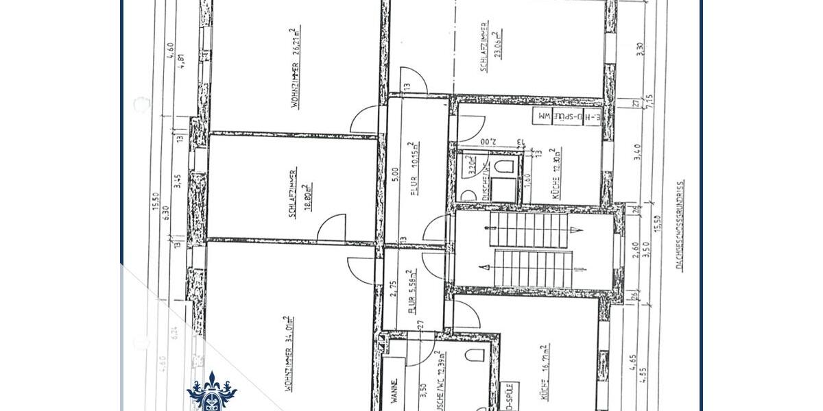 Etagenwohnung Magdeburg Alt Olvenstedt - 5 Zimmer, 163 m&sup2;, 1.223&euro; | Angebot:22911765