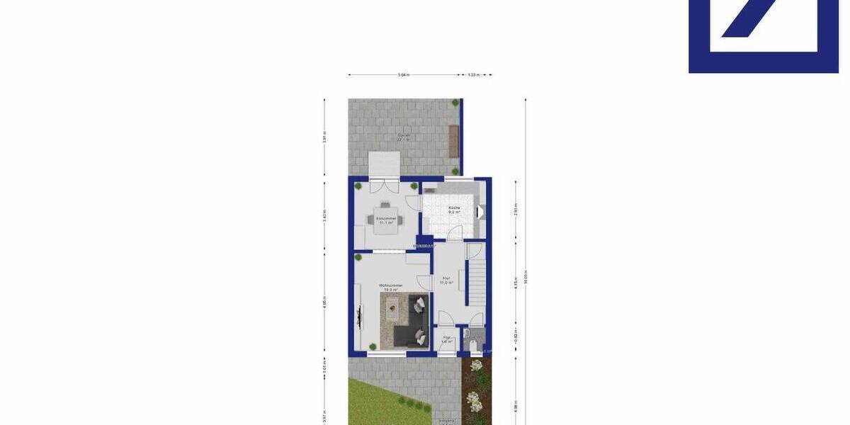 Reihenendhaus Magdeburg Reform - 6 Zimmer, 115 m&sup2;, 219.000&euro; | Angebot:24711742