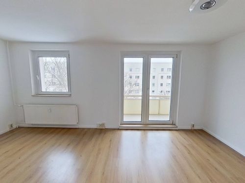 Etagenwohnung Magdeburg Hopfengarten - 3 Zimmer, 57 m&sup2;, 350&euro; | Angebot:24862403