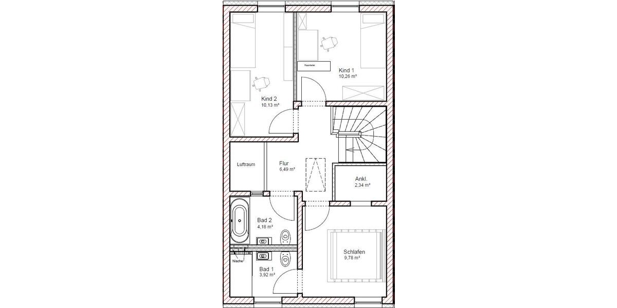 Reihenhaus Magdeburg Lemsdorf - 4 Zimmer, 101 m&sup2;, 353.500&euro; | Angebot:26643055
