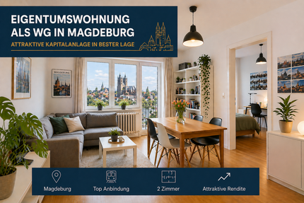 Wohnung Magdeburg Alt Olvenstedt - 3 Zimmer, 70 m&sup2;, 114.026&euro; | Angebot:26381139