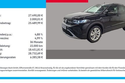 VW T-Cross 4.800 km 27.490 &euro; Wanzleben-Börde OT Hohendodeleben 39164