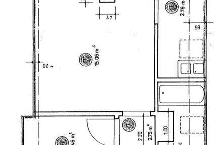 charmante Dachgeschosswohnung mit Potenzial in zentraler Lage 2 zimmer