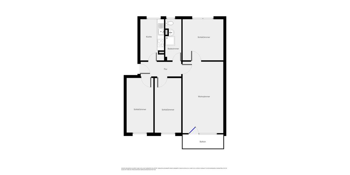 Etagenwohnung Eilsleben - 4 Zimmer, 71 m&sup2;, 355&euro; | Angebot:22986911