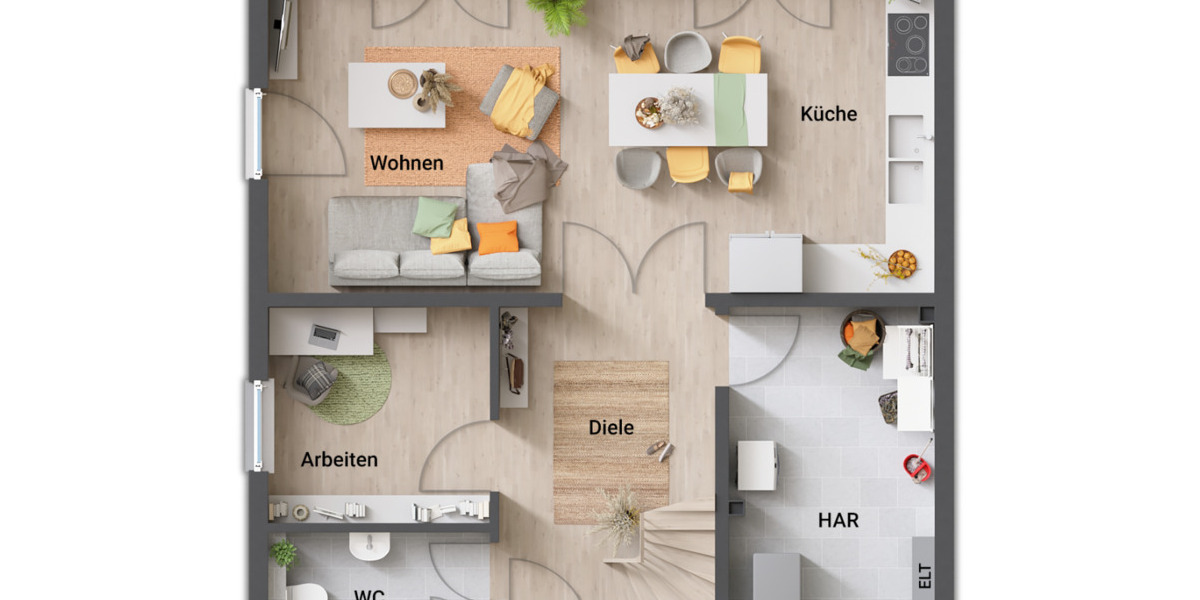 Mehrfamilienhaus, Wohnhaus Rottmersleben Rottmersleben - 4 Zimmer, 124 m&sup2;, 314.200&euro; | Angebot:25737789