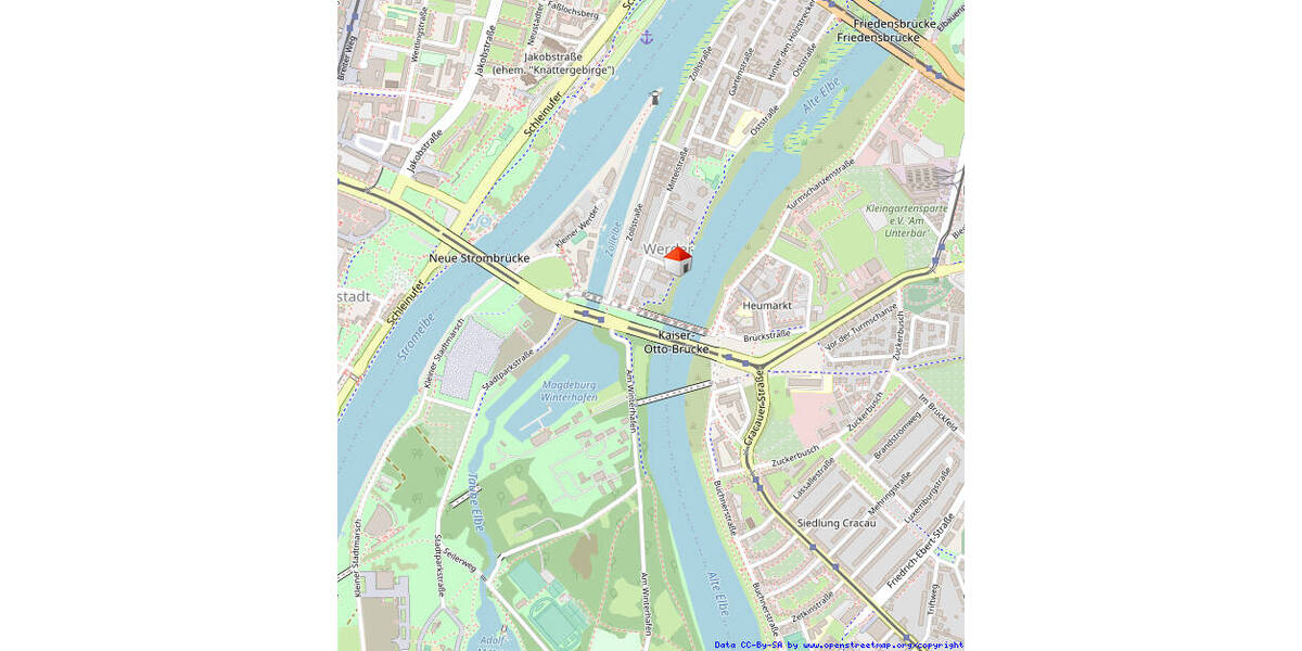 Etagenwohnung Magdeburg Werder - 2 Zimmer, 44 m&sup2;, 239.000&euro; | Angebot:26630698
