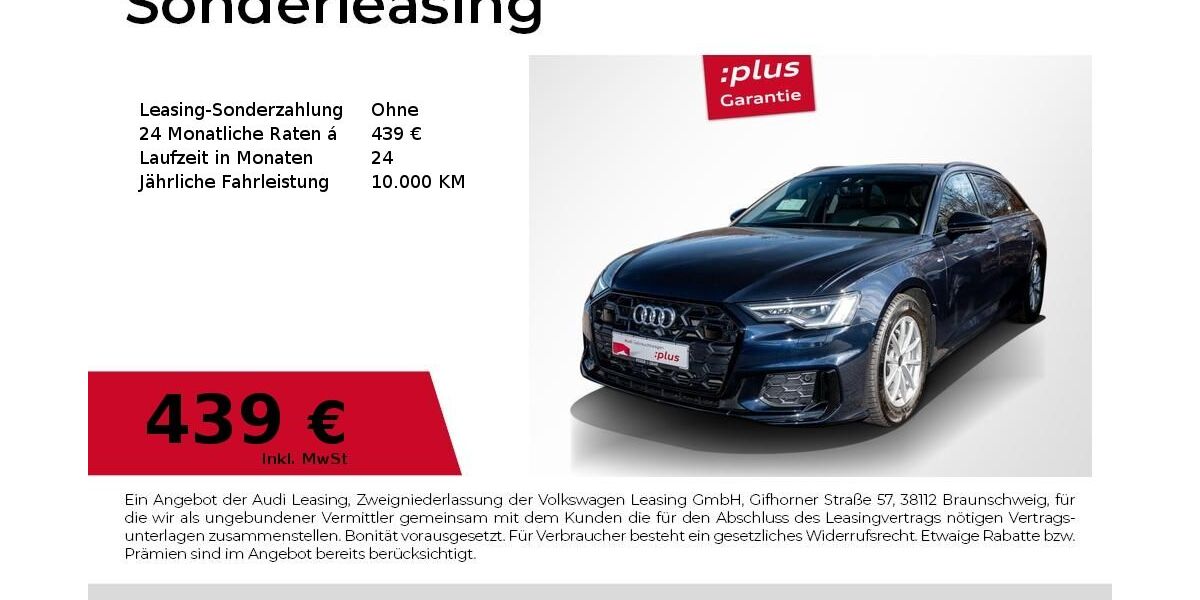 Audi A6 29.605 km 46.940 &euro; Magdeburg 39126