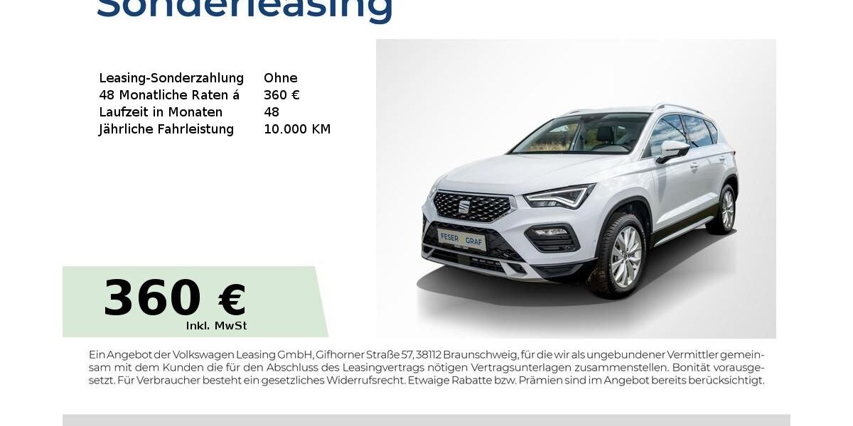 Seat Ateca 20.900 km 29.990 &euro; Magdeburg 39126