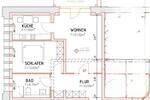 Etagenwohnung Magdeburg Neue Neustadt - 2 Zimmer, 70 m&sup2;, 688&euro; | Angebot:26084100