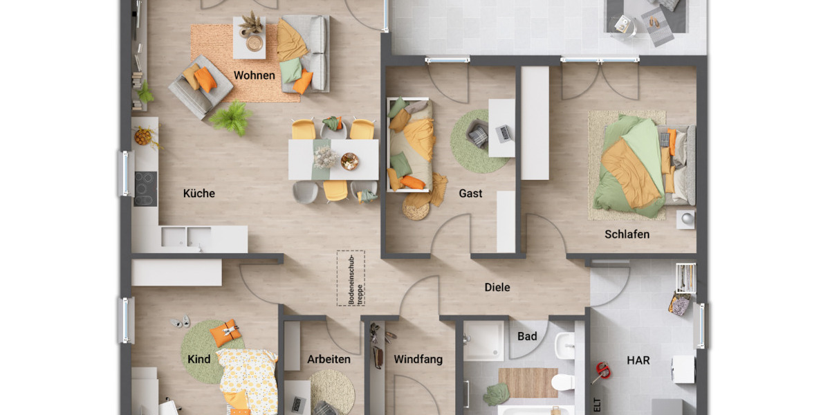 Bungalow Wellen Wellen - 4 Zimmer, 108 m&sup2;, 303.467&euro; | Angebot:25777649