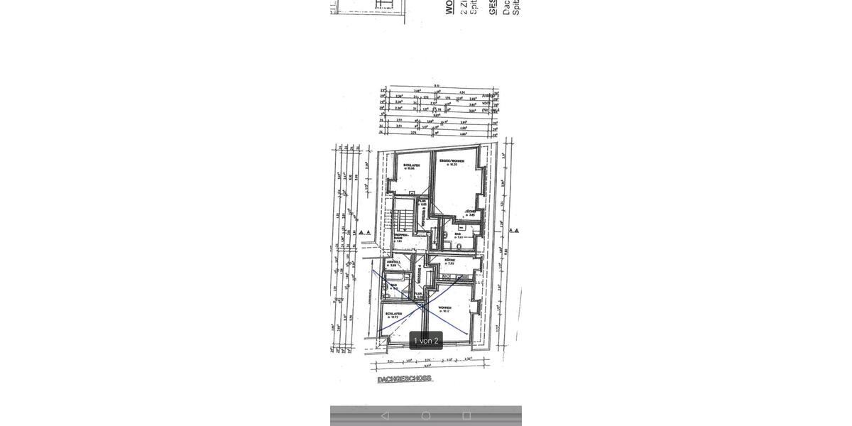 Dachgeschoßwohnung Haldensleben - 1 Zimmer, 46 m&sup2;, 67.000&euro; | Angebot:27258962