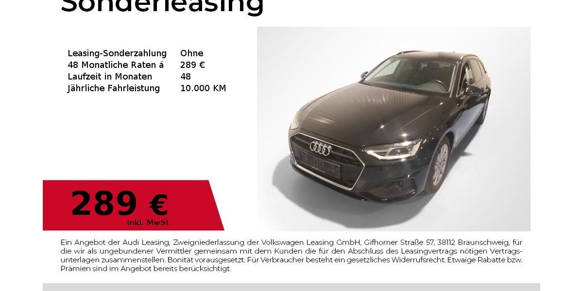 Audi A4 45.112 km 20.940 &euro; Magdeburg 39126