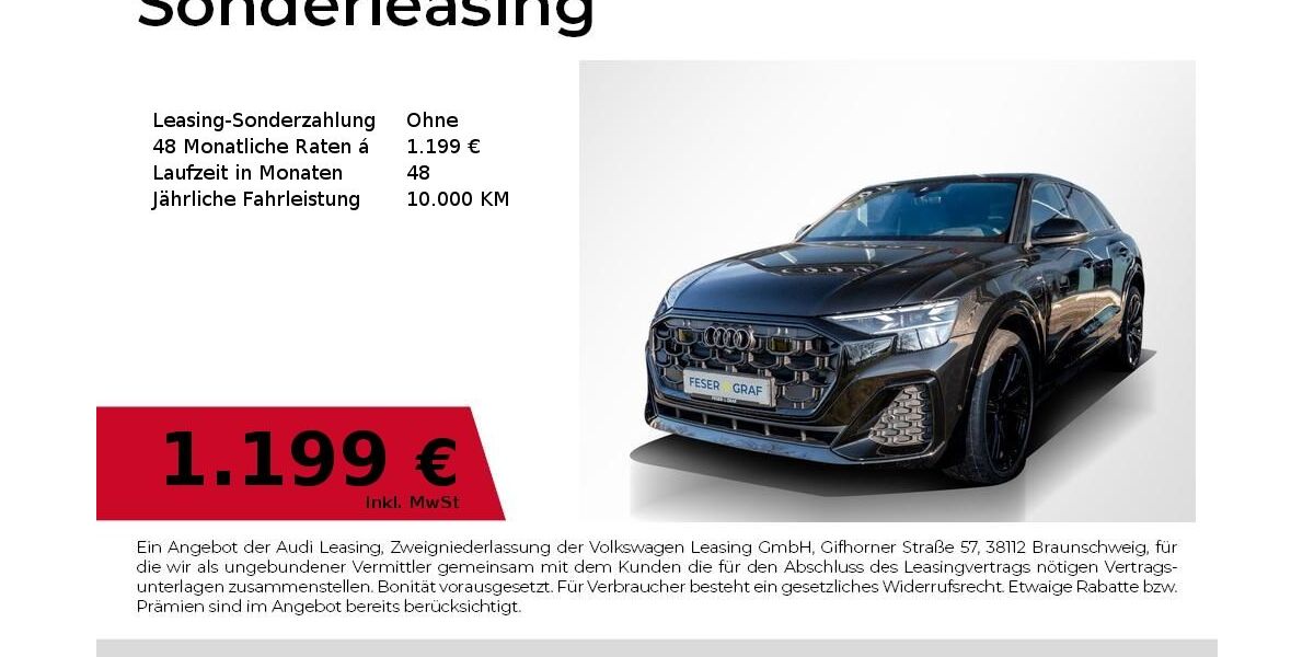 Audi Q8 18.900 km 94.990 &euro; Magdeburg 39126