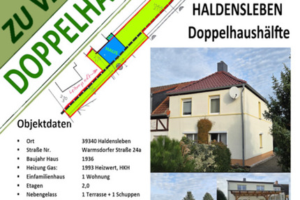 Haus Haldensleben - 5 Zimmer, 120 m&sup2;, 175.000&euro; | Angebot:24174957
