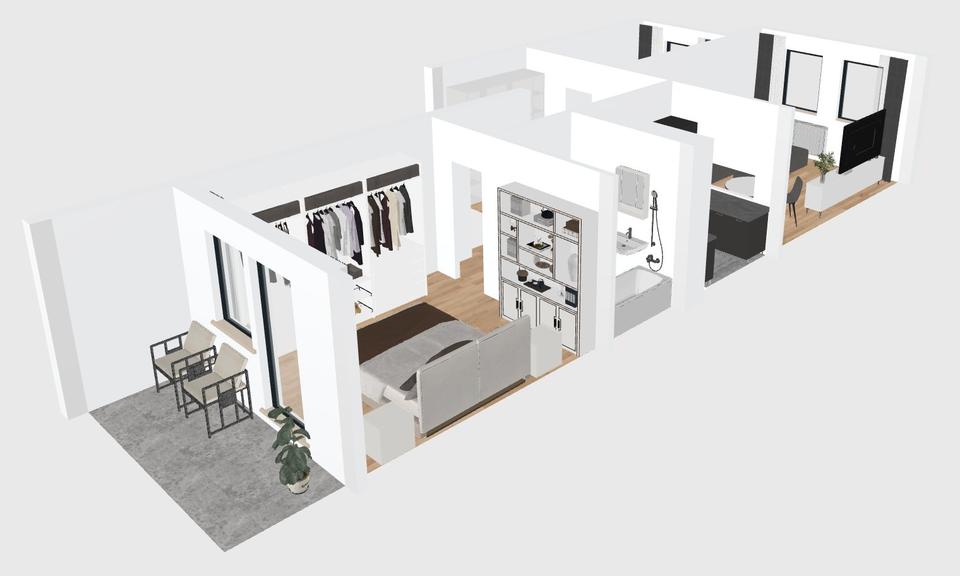 Etagenwohnung Magdeburg Alt Olvenstedt - 3 Zimmer, 58 m&sup2;, 529&euro; | Angebot:26701998