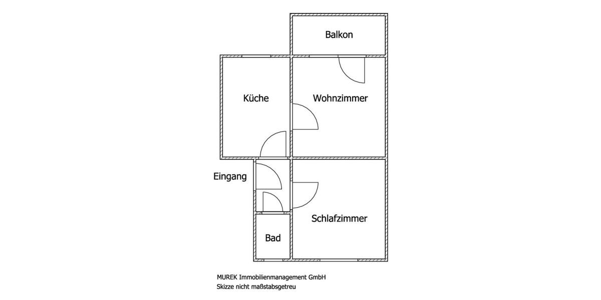 Etagenwohnung Magdeburg Beyendorf-Sohlen - 2 Zimmer, 53 m&sup2;, 310&euro; | Angebot:25364623