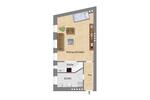 Etagenwohnung Magdeburg Nordwest - 1 Zimmer, 48 m&sup2;, 479&euro; | Angebot:25510418