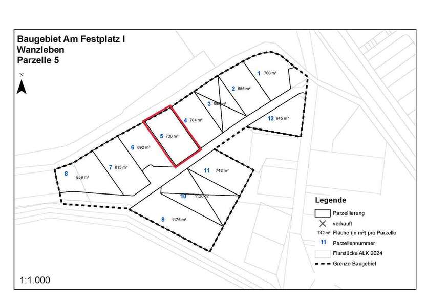 Grundstück zu verkaufen in Wanzleben-Börde 116.800 € 730 m²
