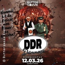 DDR Comedy Dinner & Show 12.03.2026 Buttergasse