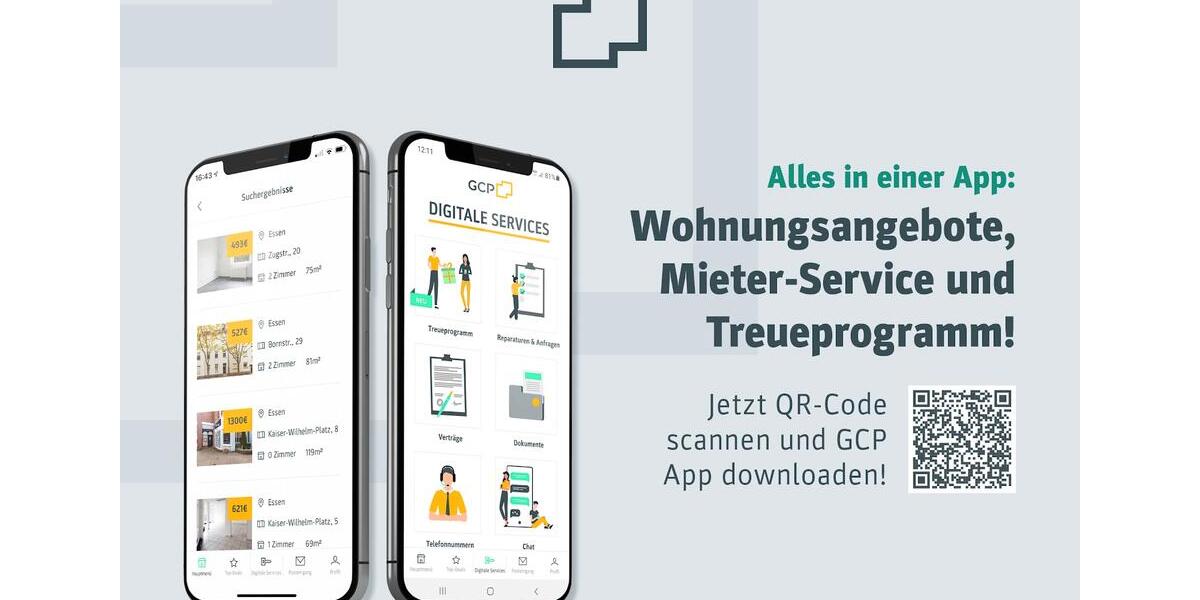 Etagenwohnung Magdeburg Alt Olvenstedt - 3 Zimmer, 68 m&sup2;, 450&euro; | Angebot:24750958