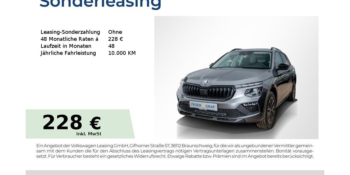 Skoda Kamiq 1.500 km 26.690 &euro; Magdeburg 39118