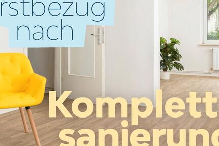 Komplettsanierte 2-Zimmer-Wohnung im Erdgeschoss mit Balkon! zimmer