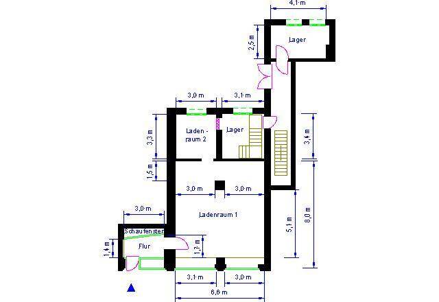 Gewerbeobjekt Magdeburg Altstadt - 3 Zimmer, 1.725&euro; | Angebot:26192550