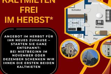 Top Angebot im Herbst, zwei kaltmieten frei - Wohnen in der Neustadt! 2 zimmer