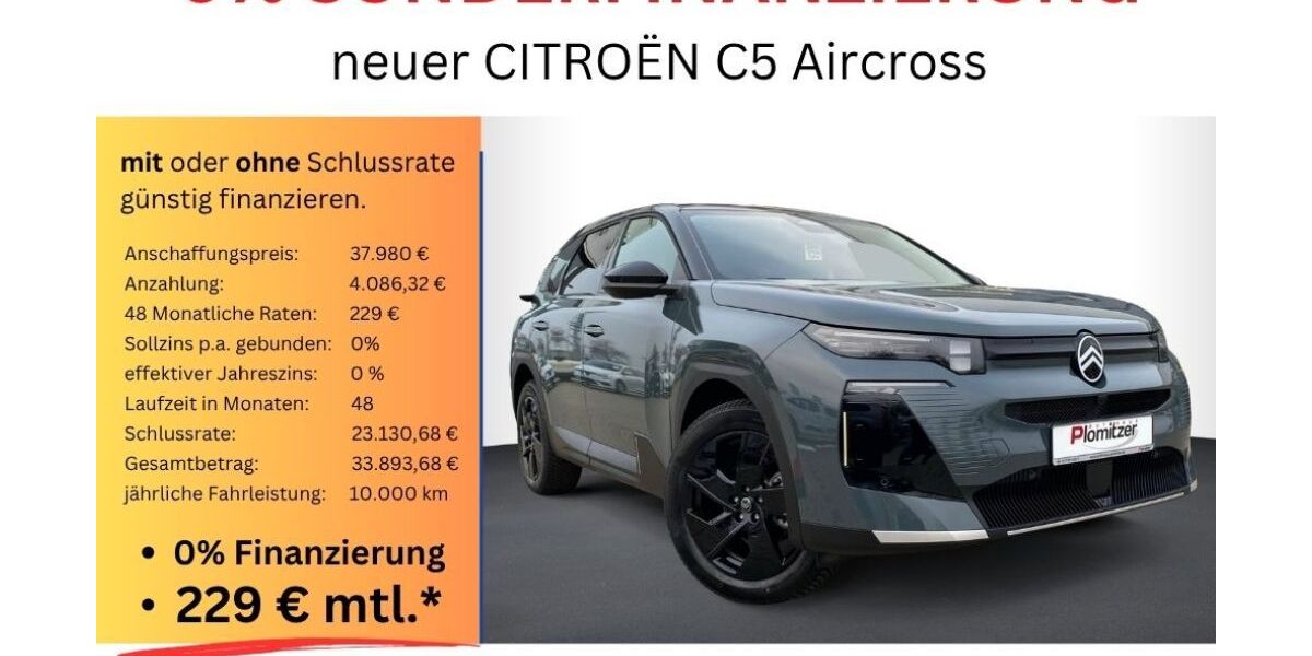 Citroen C5 Aircross 8.200 km 33.980 &euro; Magdeburg 39128