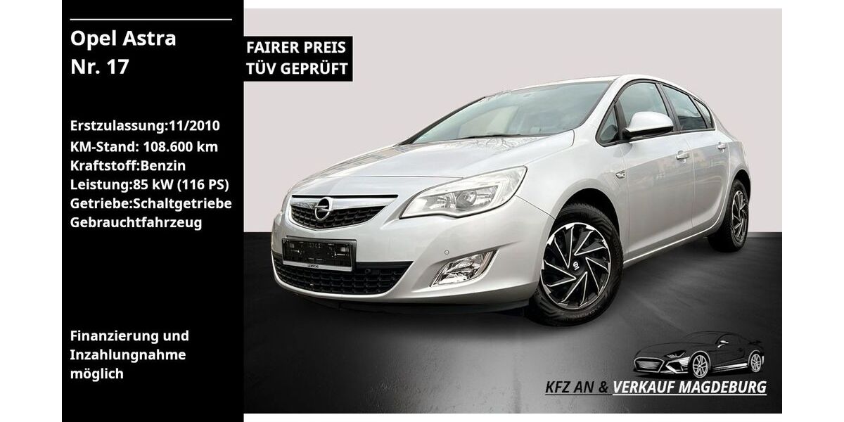 Opel Astra 108.600 km 6.300 &euro; Magdeburg 39118