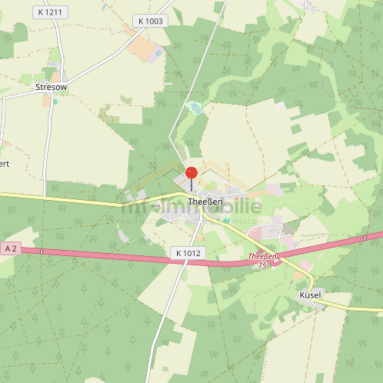 Großes Baugrundstück in ruhiger Nebenstrasse Theeßen zimmer