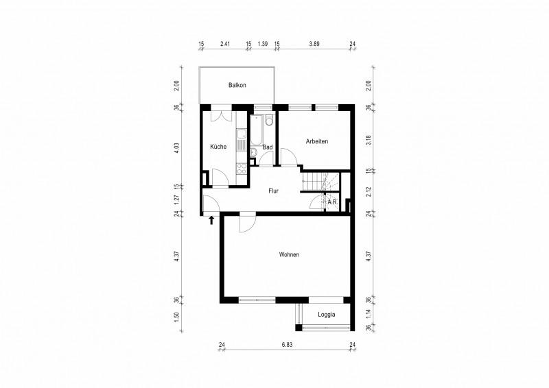Etagenwohnung Magdeburg Nordwest - 5 Zimmer, 151 m&sup2;, 1.661&euro; | Angebot:25265864