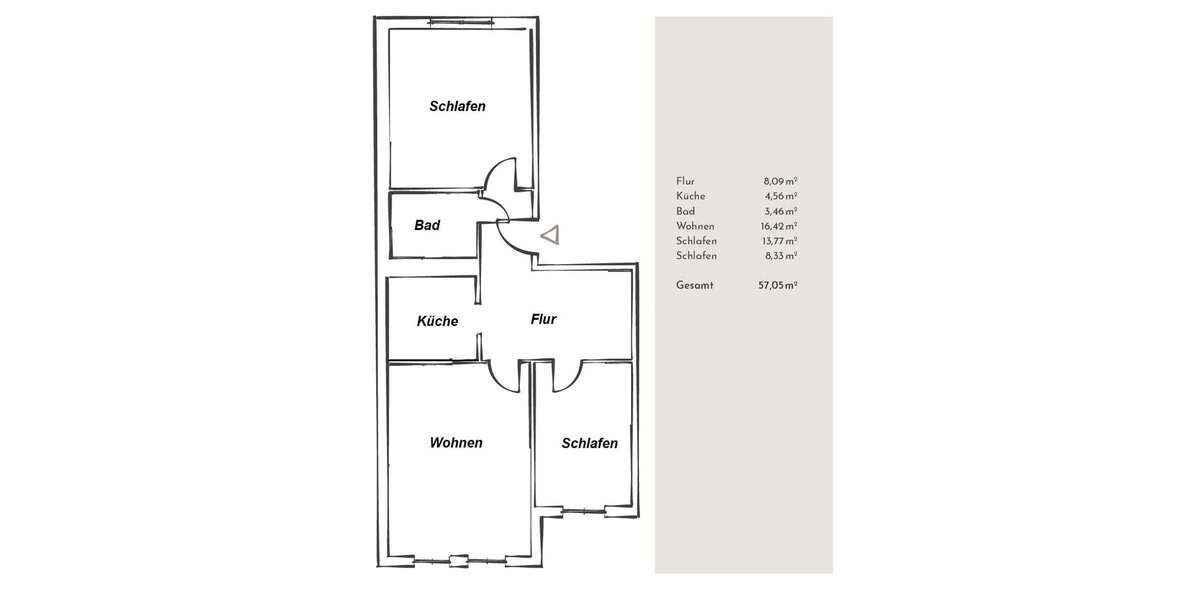 3-Zimmer-Wohnung mit Badewanne - Wohnberechtigungsschein erforderlich 3 zimmer