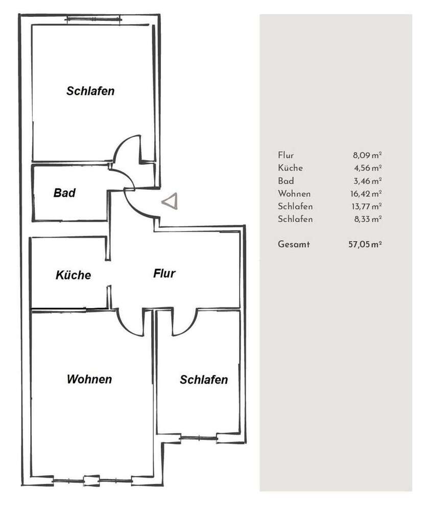 3-Zimmer-Wohnung mit Badewanne - Wohnberechtigungsschein erforderlich 3 zimmer