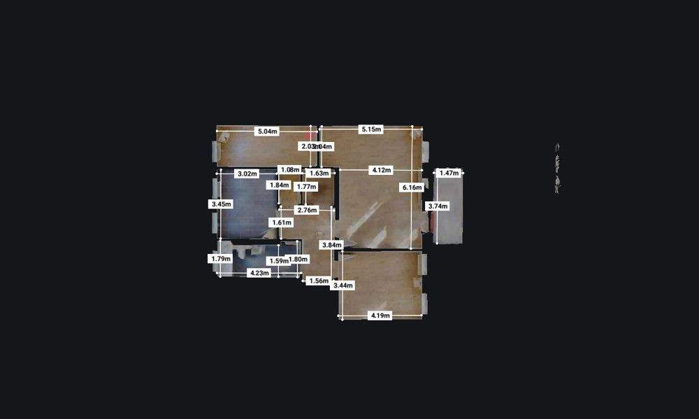 Etagenwohnung Magdeburg / Sudenburg Sudenburg - 3 Zimmer, 85 m&sup2;, 595&euro; | Angebot:24487158