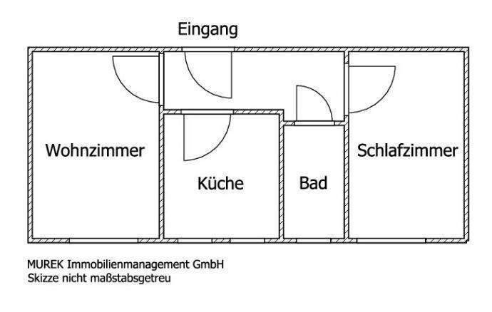 Zimmer Magdeburg Fermersleben - 2 Zimmer, 48 m&sup2;, 290&euro; | Angebot:26187684