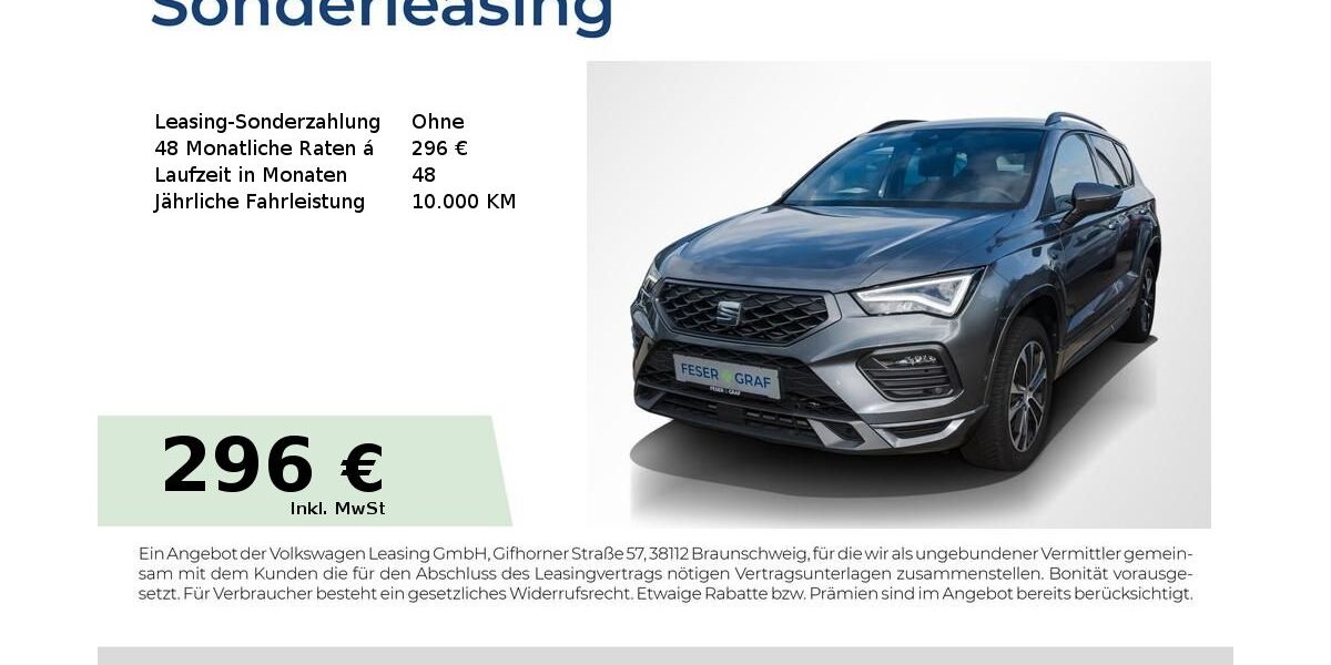 Seat Ateca 27.099 km 28.980 &euro; Magdeburg 39118