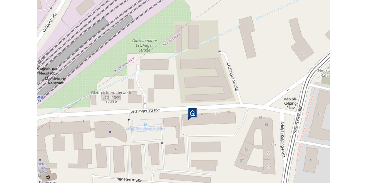 Maisonettenwohnung Magdeburg Alte Neustadt - 3 Zimmer, 83 m&sup2;, 700&euro; | Angebot:25431886