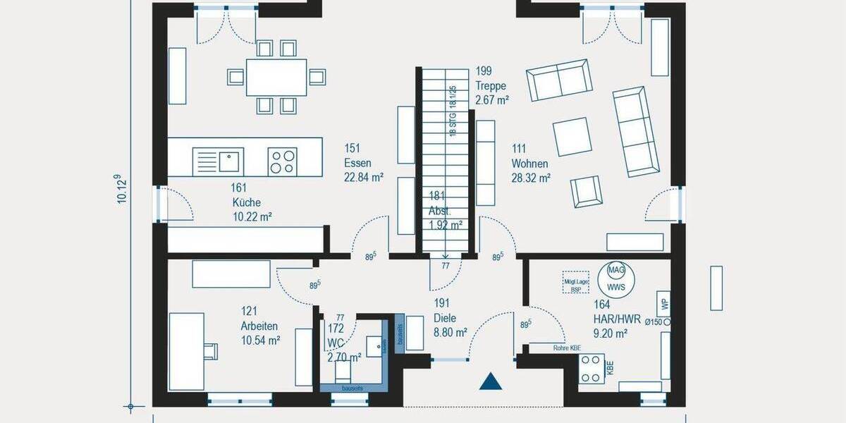 Einfamilienhaus Barleben - 5 Zimmer, 186 m&sup2;, 470.000&euro; | Angebot:26189883