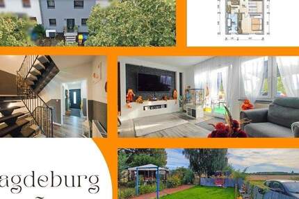 Top modernisiert - Energiesparendes Reihenmittelhaus in Magdeburg Ottersleben 4 zimmer
