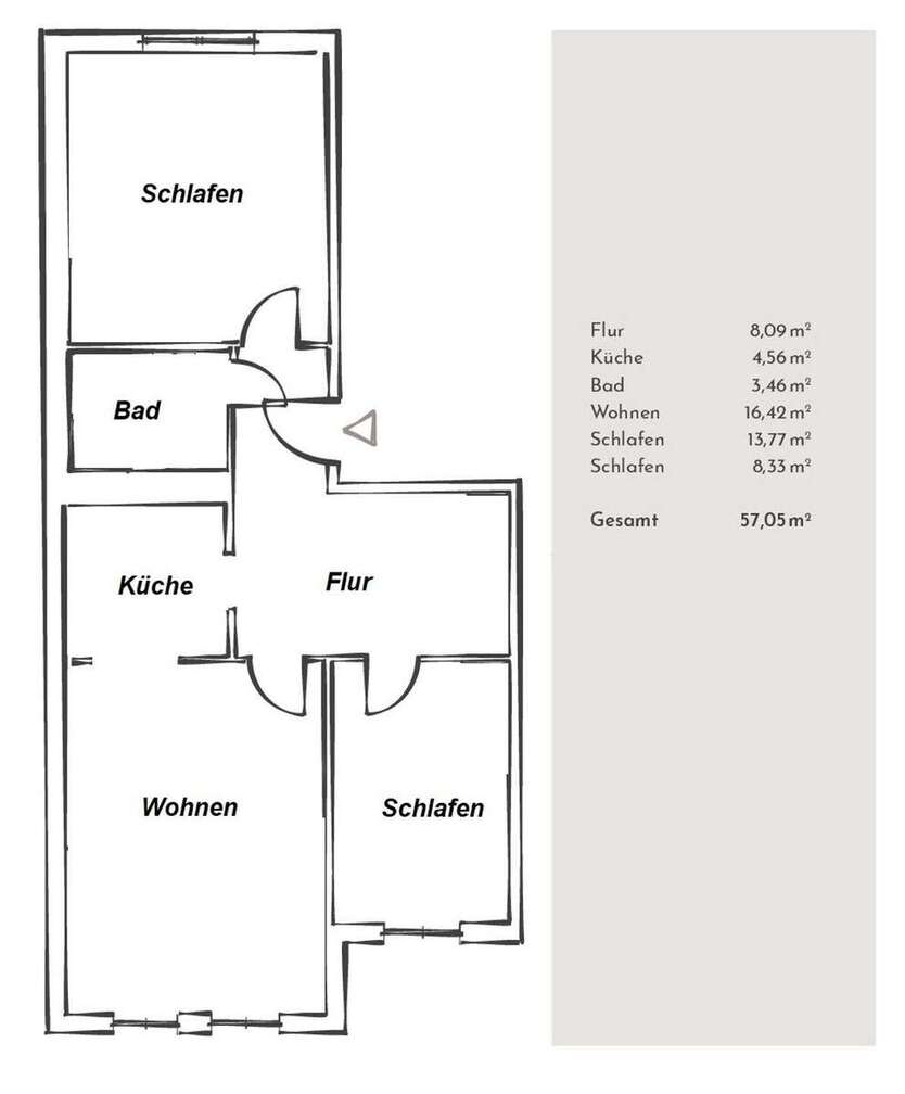 3-Zimmer-Wohnung mit Badewanne - Wohnberechtigungsschein erforderlich 3 zimmer