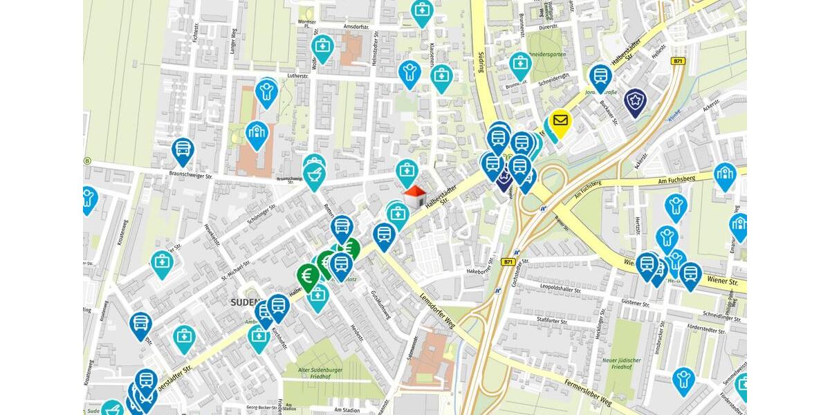 Etagenwohnung Magdeburg Leipziger Straße - 5 Zimmer, 108 m&sup2;, 972&euro; | Angebot:26097628