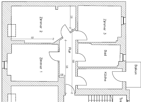 Dachgeschoßwohnung Magdeburg Leipziger Straße - 3 Zimmer, 78 m&sup2;, 799&euro; | Angebot:26074820