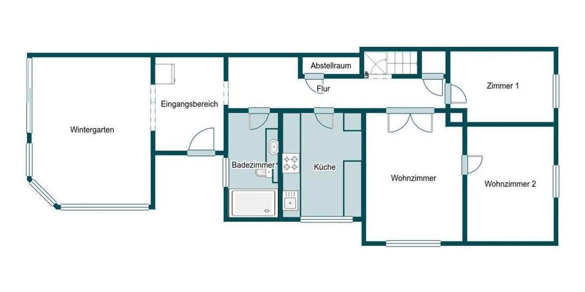 Doppelhaushälfte Magdeburg Neustädter Feld - 5 Zimmer, 100 m&sup2;, 215.000&euro; | Angebot:25802843