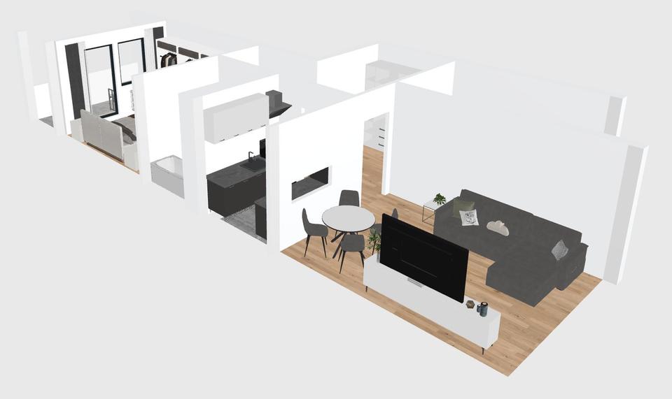 Etagenwohnung Magdeburg Alt Olvenstedt - 3 Zimmer, 58 m&sup2;, 529&euro; | Angebot:26701998