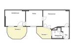 Etagenwohnung Magdeburg Stadtfeld Ost - 2 Zimmer, 58 m&sup2;, 89.000&euro; | Angebot:26473272