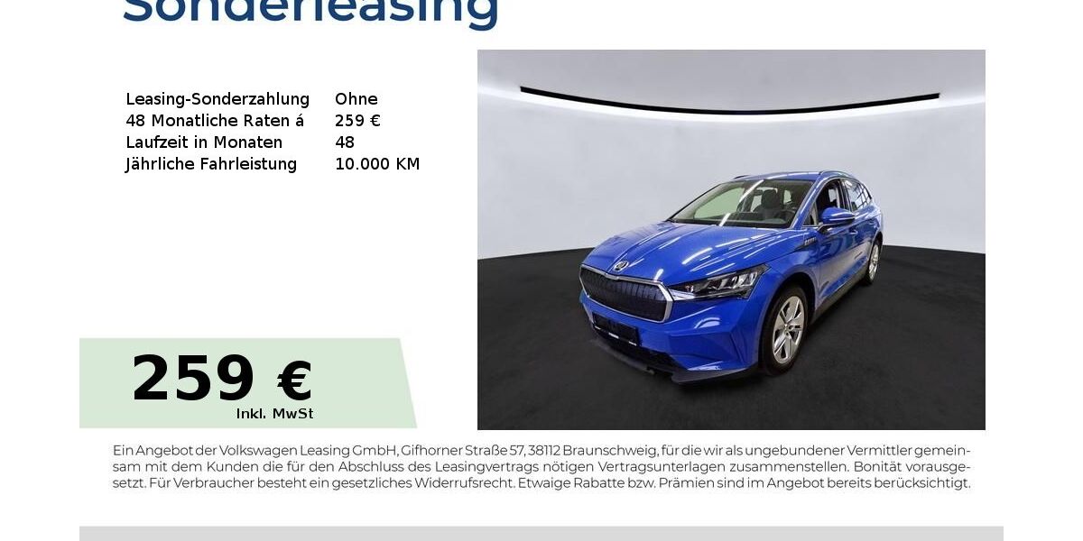 Skoda Enyaq 30.950 km 22.940 &euro; Magdeburg 39118